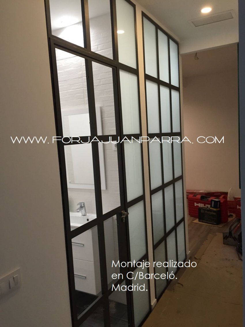 Muro cristal abatible